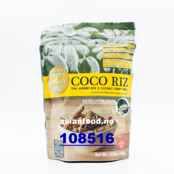 COCO RIZ Coconut crispy roll - DURIAN 12x100g