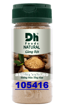 DH FOODS Natural ground ginger 48x30g