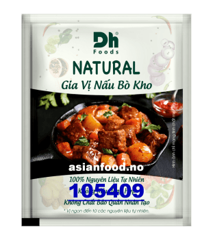 DH FOODS Natural beef stew spice 120x10g