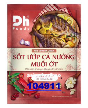 DH FOODS BBQ chili & salt grilled fish 120x65g