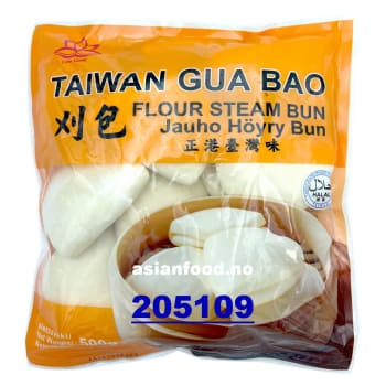 LOTUS Flour steam bun - Gua Bao 10x(10x50g)