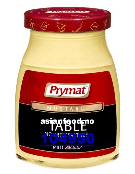 PRYMAT Table mustard 9x185g