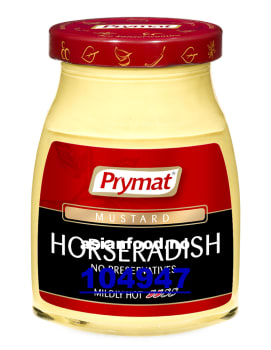 PRYMAT Horseradish mustard 9x185g