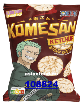 ULTRAPOP Komesan snack Ketchup - Zoro 24x60g