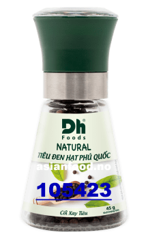 DH FOODS Phu Quoc whole black peppercorn 24x45g