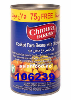 CHTOURA GARDEN Fava Beans Chickpeas 24x475g
