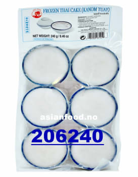 COCK Frozen Pandan Thai cake- Kanom Tuay 24x200g