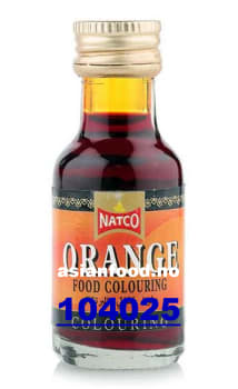 NATCO Orange Food Colouring - Liquid 12x(12x28ml)