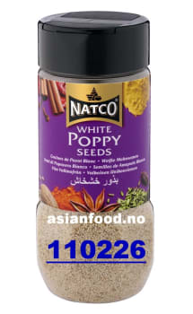 NATCO Poppy Seeds White (Jars) 10x100g