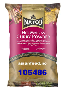 NATCO Curry Powder - Hot 10x400g