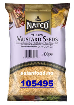 NATCO Yellow Mustard Seeds 20x100g