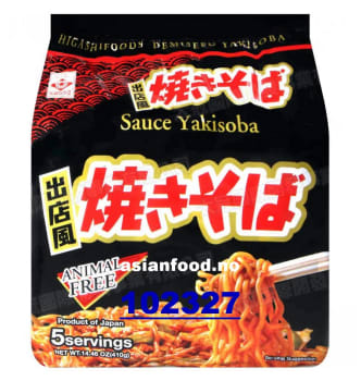 HIGASHI FOODS Instant Yakisoba 5servings 3x6x410g