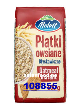 NYHET - MELVIT Instant oat flakes 12x400g