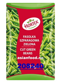 HORTEX Cut Green Beans 4x2.5kg