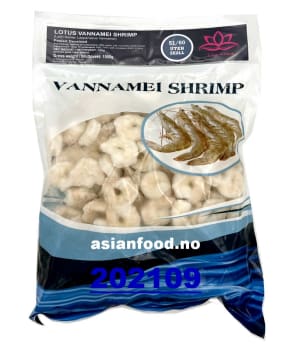 VANNAMEI Peeled Shrimp 51/60 - 10x1kg