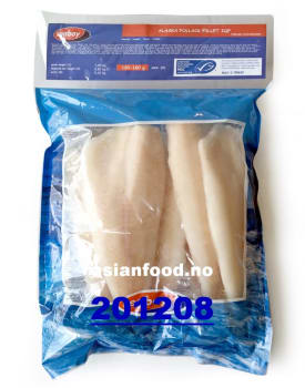 SEABOY Alaska pollock fillet IQF (120/160g) - 10x1kg