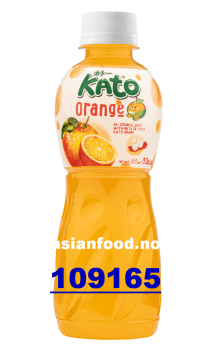 KATO Fruit juice with nata de coco - Orange 24x320ml