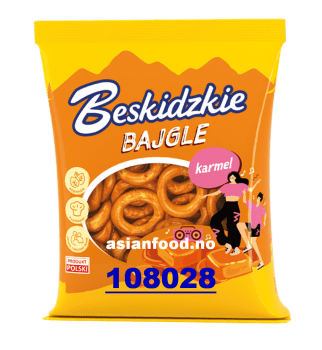 BESKIDZKIE Mini Bagels with caramel flavour 14x200g