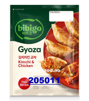 BIBIGO Gyoza dumplings kimchi & chicken 12x600g