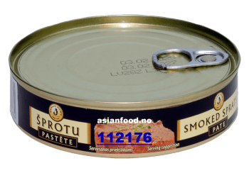 KOMMENDE - BRIVAIS VILNIS Smoked sprats pate 36x160g