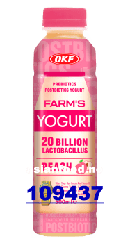 NYHET - OKF Farm's Yogurt peach 20x350ml