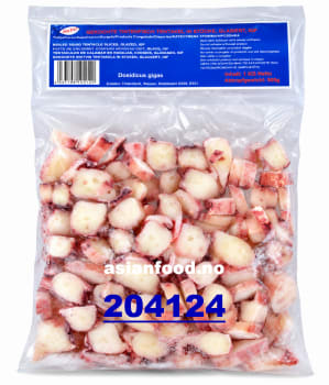 Boiled squid tentacle slices 10x1kg