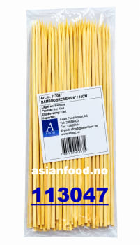 Bamboo skewer 6 inch - 50x100pcs