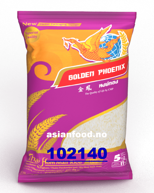 GOLDEN PHOENIX Thai hom mali rice 6x5kg