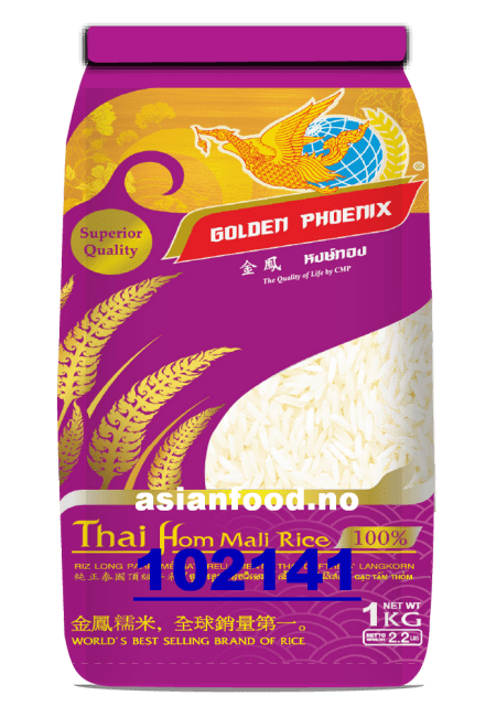 GOLDEN PHOENIX Thai hom mali rice 12x1kg