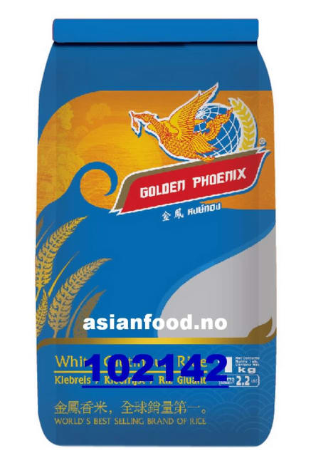 GOLDEN PHOENIX Thai white glutinous rice 12x1kg