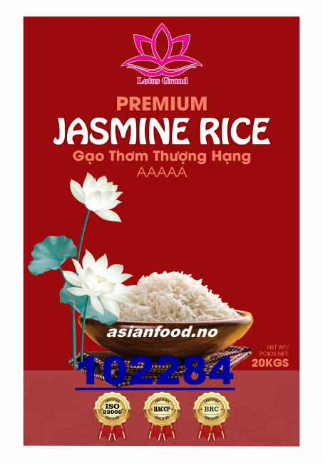 LOTUS Premium Jasmine rice 20kg