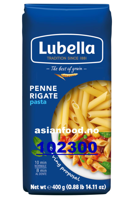 LUBELLA Penne rigate pastra 18x400g
