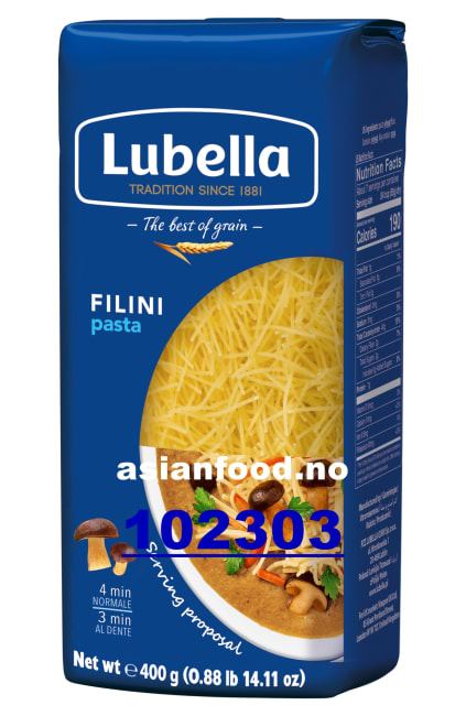 LUBELLA Filini/Threads pastra 18x400g