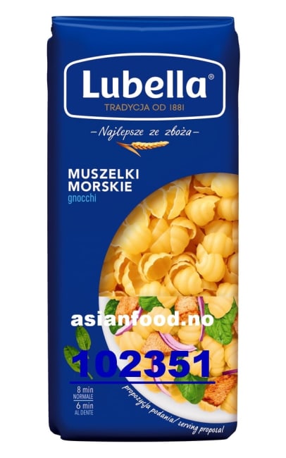 NYHET - LUBELLA Sea shells 12x400g