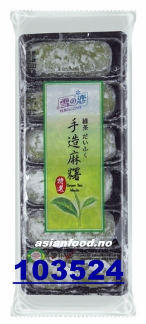 YUKI & LOVE Green tea mochi 24x180g