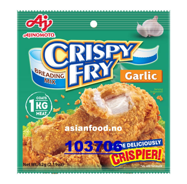 AJINOMOTO Crispy fry breading mix garlic 13x(14x62g)