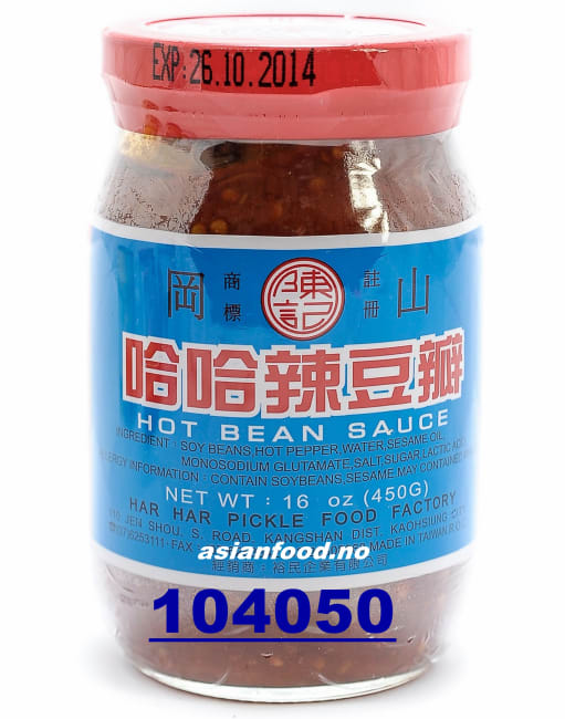 HAR HAR Hot bean sauce 24x450g
