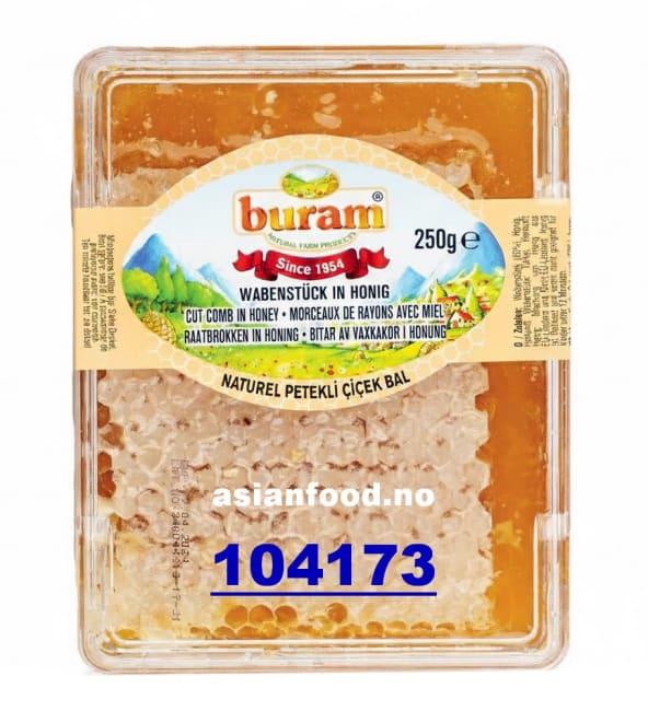 KOMMENDE - BURAM Comb honey 27x250g