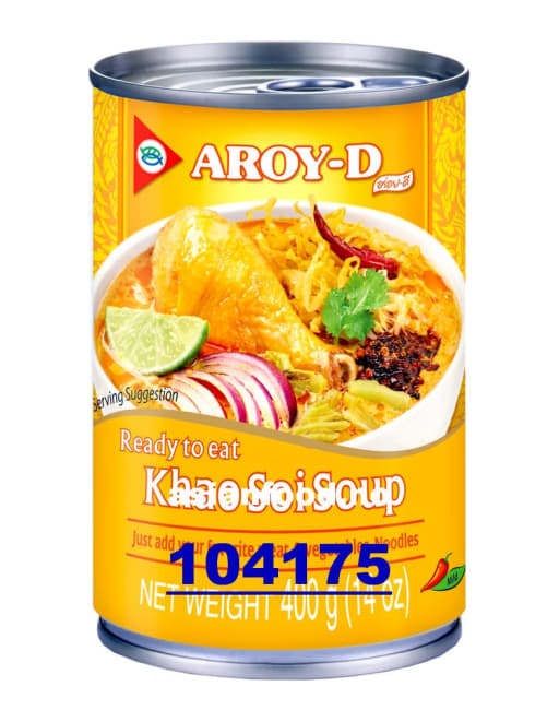 AROY-D Canned Khao soi soup (Ready to eat) 24x400g