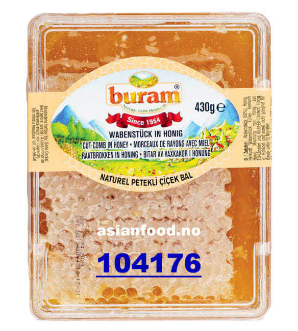 KOMMENDE - BURAM Comb honey 12x430g