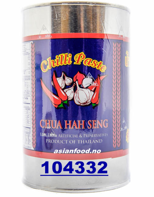 CHUA HAH SENG Chilli paste 12x800g