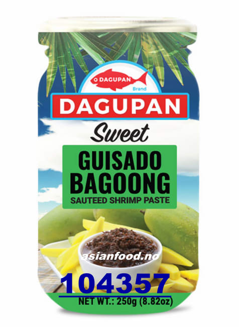 DAGUPAN Sauteed shrimp paste Guisado Bagoong - Sweet 24x250g