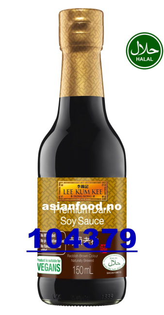 LEE KUM KEE Premium dark soy sauce 12x150ml