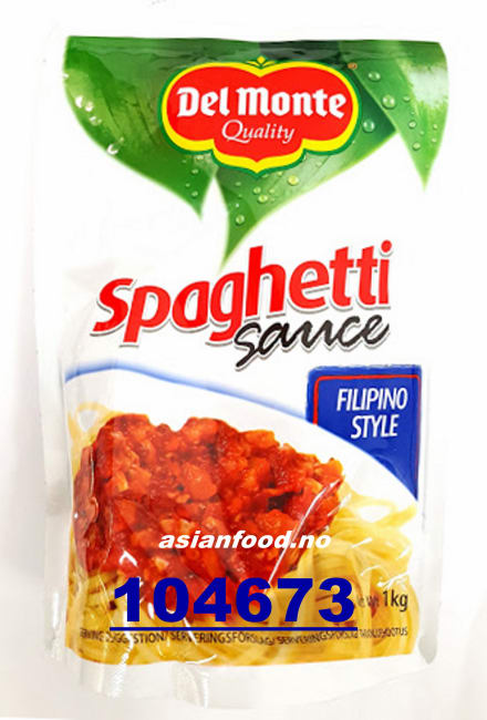 DEL MONTE Spaghetti sauce - Filipino 12x1kg