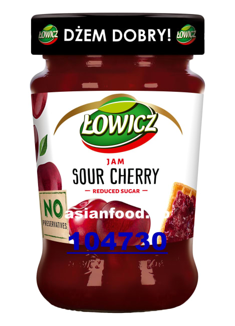 LOWICZ Jam Cherry 8x280g