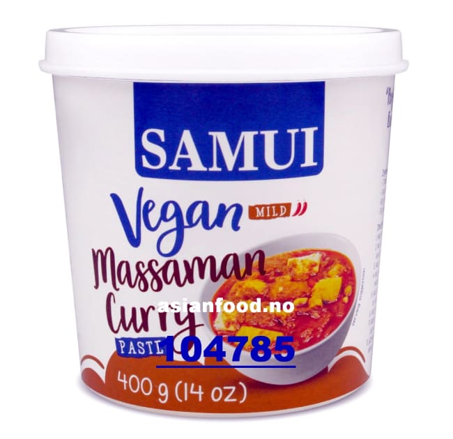 SAMUI Vegan massaman curry paste 24x400g