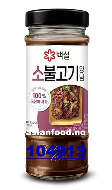 BEKSUL BBQ marinade for beef bulgogi 12x500g