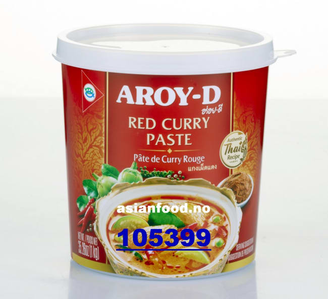 AROY-D Red curry paste 12x1kg