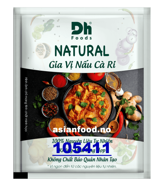 DH FOODS Natural curry powder 120x10g