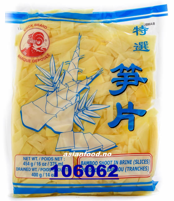 COCK Bamboo shoot in brine (slices) 36x454g